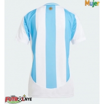 Camiseta Argentina Primera Equipación para mujer Copa America 2024 manga corta